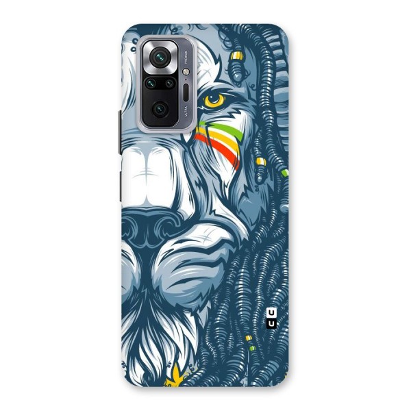 Lionic Face Back Case for Redmi Note 10 Pro