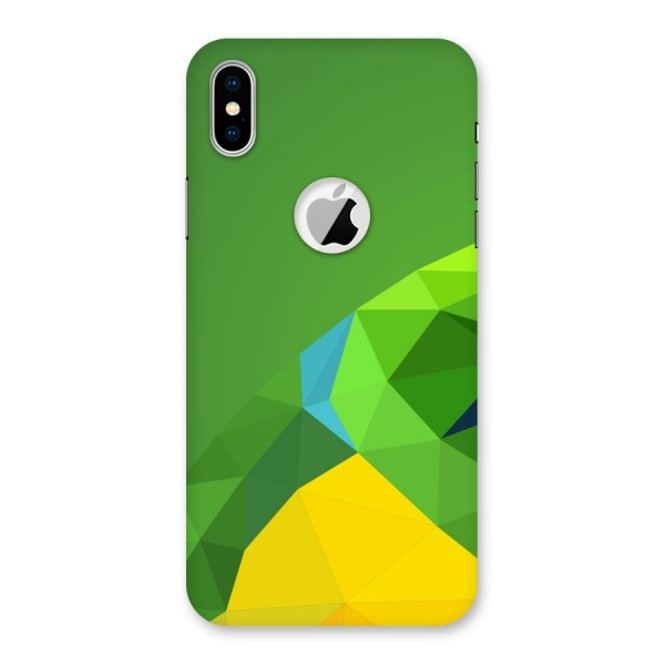 Little Bird Back Case for iPhone XS Logo Cut