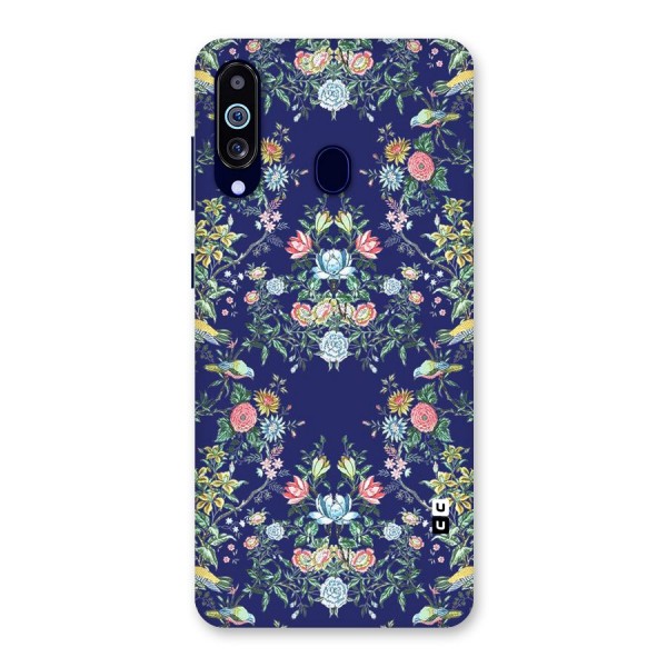 Little Flowers Pattern Back Case for Galaxy A60