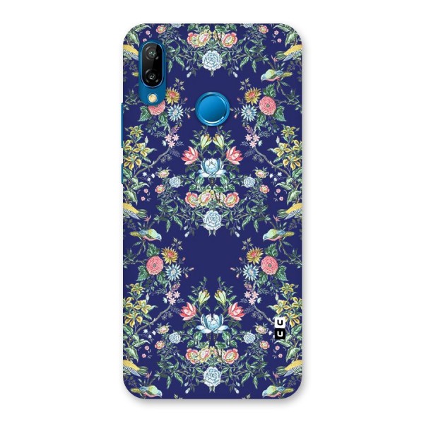 Little Flowers Pattern Back Case for Huawei P20 Lite