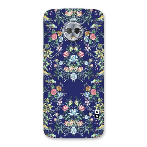 Little Flowers Pattern Back Case for Moto G6