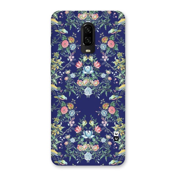 Little Flowers Pattern Back Case for OnePlus 6T