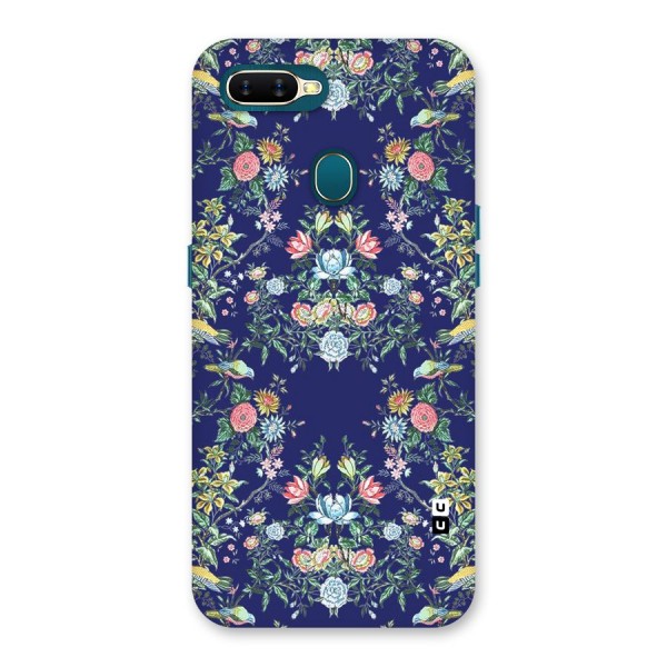 Little Flowers Pattern Back Case for Oppo A12