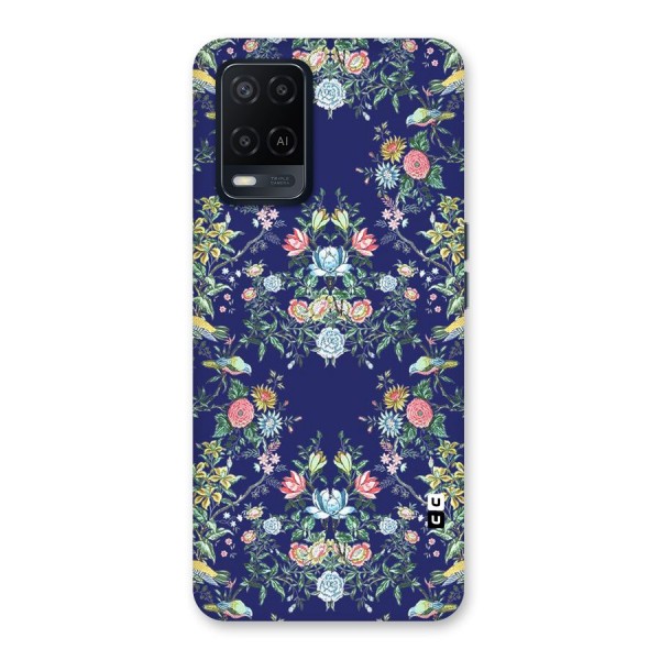 Little Flowers Pattern Back Case for Oppo A54