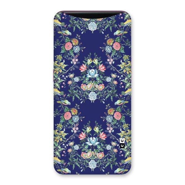 Little Flowers Pattern Back Case for Oppo Find X