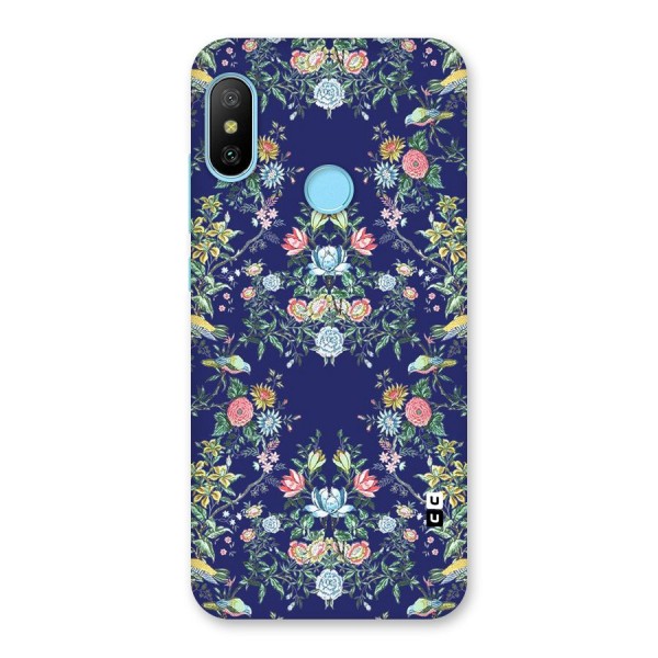 Little Flowers Pattern Back Case for Redmi 6 Pro