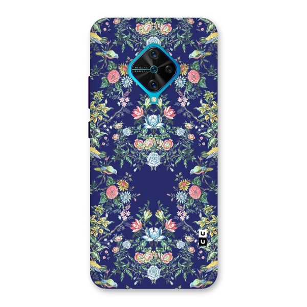 Little Flowers Pattern Back Case for Vivo S1 Pro