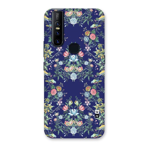 Little Flowers Pattern Back Case for Vivo V15