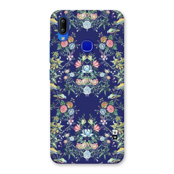 Little Flowers Pattern Back Case for Vivo Y91