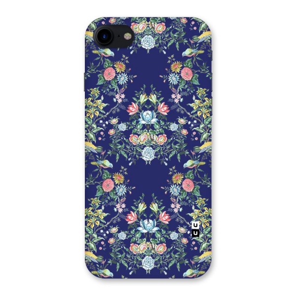 Little Flowers Pattern Back Case for iPhone SE 2020