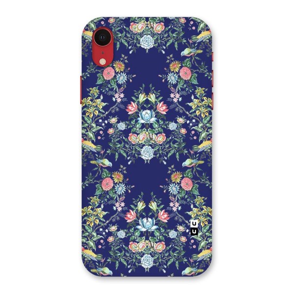 Little Flowers Pattern Back Case for iPhone XR