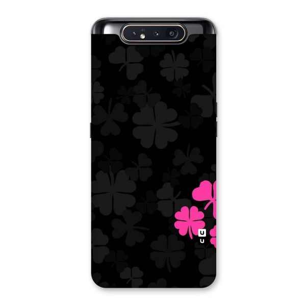 Little Pink Flower Back Case for Galaxy A80