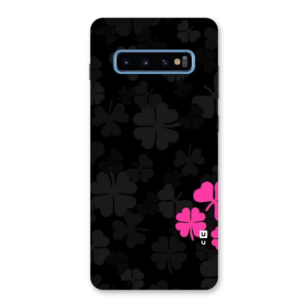 Little Pink Flower Back Case for Galaxy S10 Plus