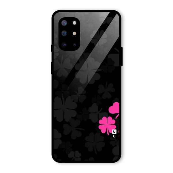 Little Pink Flower Glass Back Case for OnePlus 8T