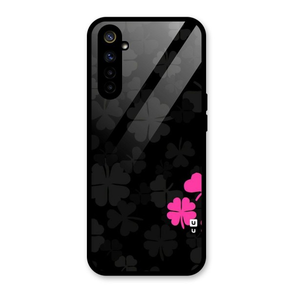 Little Pink Flower Glass Back Case for Realme 6