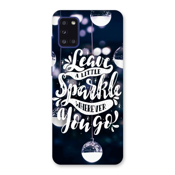 Little Spark Back Case for Galaxy A31