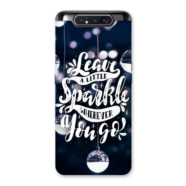 Little Spark Back Case for Galaxy A80