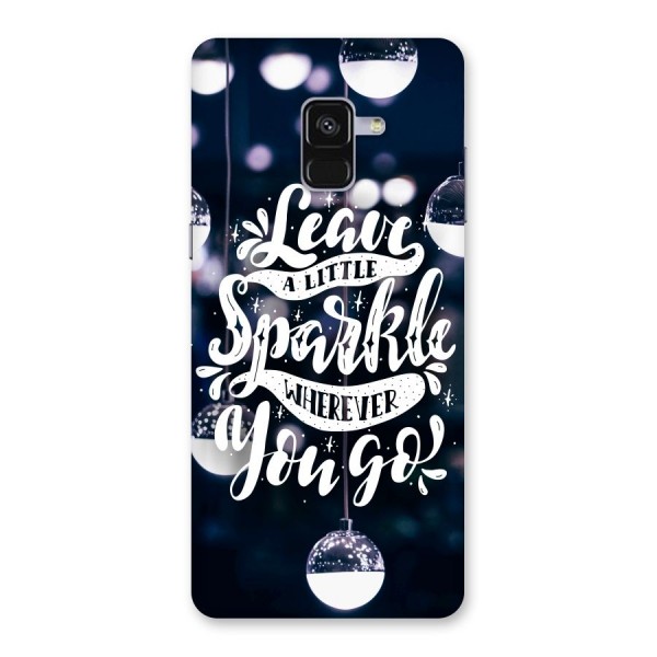 Little Spark Back Case for Galaxy A8 Plus