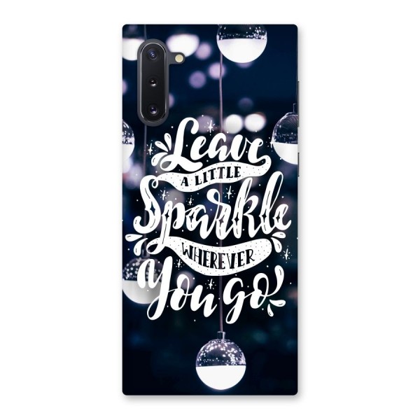 Little Spark Back Case for Galaxy Note 10