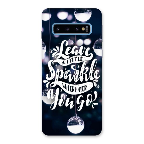 Little Spark Back Case for Galaxy S10