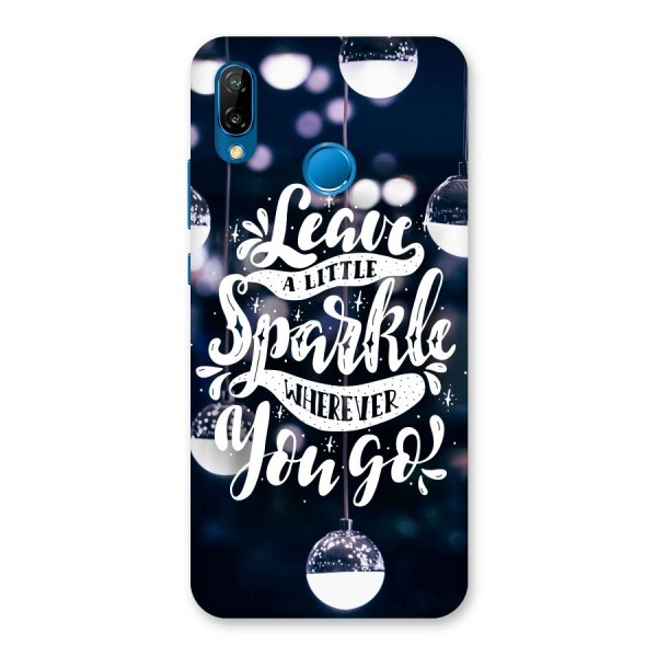 Little Spark Back Case for Huawei P20 Lite