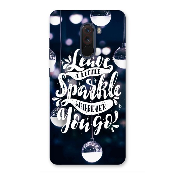 Little Spark Back Case for Poco F1