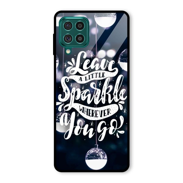 Little Spark Glass Back Case for Galaxy F62