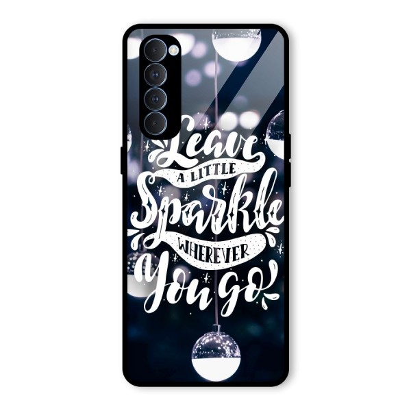 Little Spark Glass Back Case for Oppo Reno4 Pro