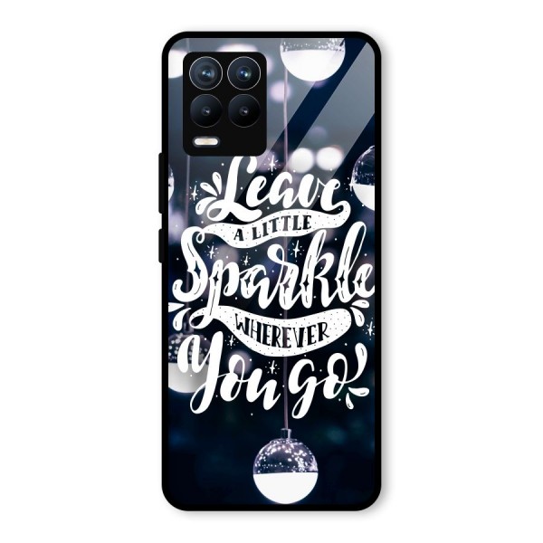 Little Spark Glass Back Case for Realme 8 Pro