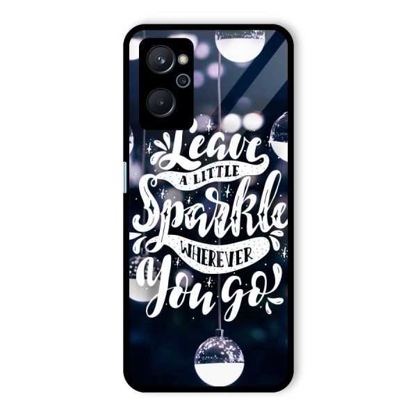 Little Spark Glass Back Case for Realme 9i