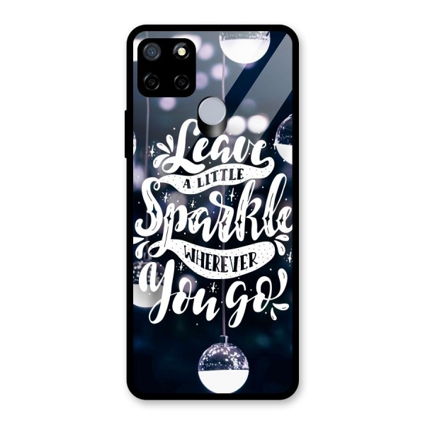 Little Spark Glass Back Case for Realme C15