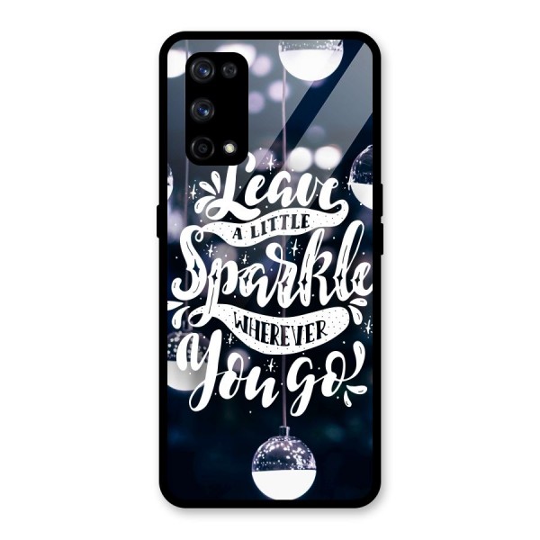 Little Spark Glass Back Case for Realme X7 Pro