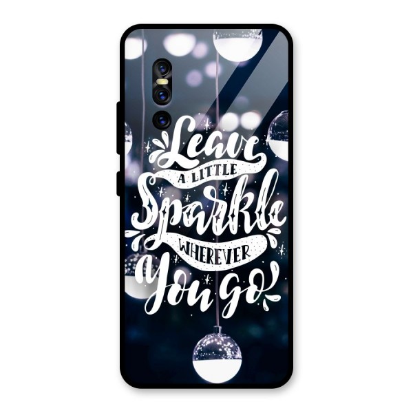 Little Spark Glass Back Case for Vivo V15 Pro