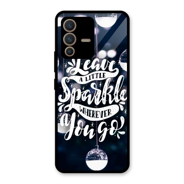 Little Spark Glass Back Case for Vivo V23 5G