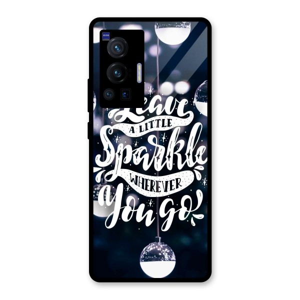 Little Spark Glass Back Case for Vivo X70 Pro