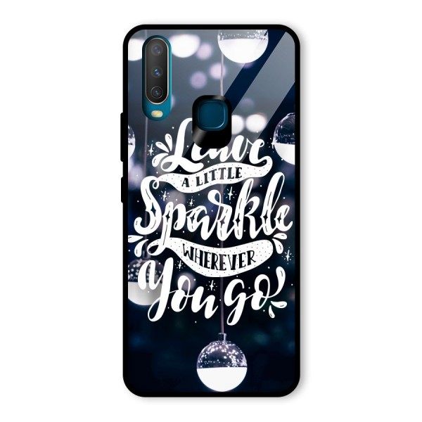 Little Spark Glass Back Case for Vivo Y12