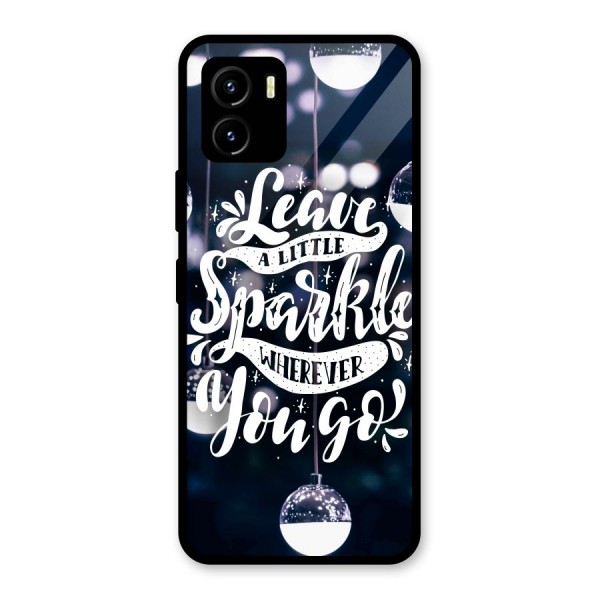 Little Spark Glass Back Case for Vivo Y15s