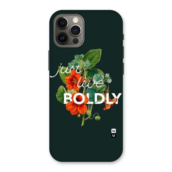 Live Boldly Back Case for iPhone 12 Pro