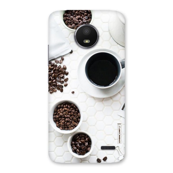 Live Coffee Back Case for Moto E4