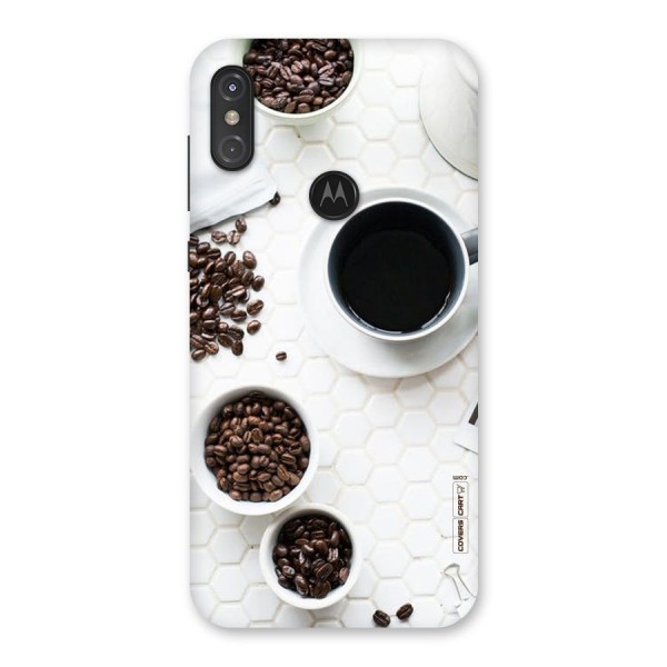 Live Coffee Back Case for Motorola One Power