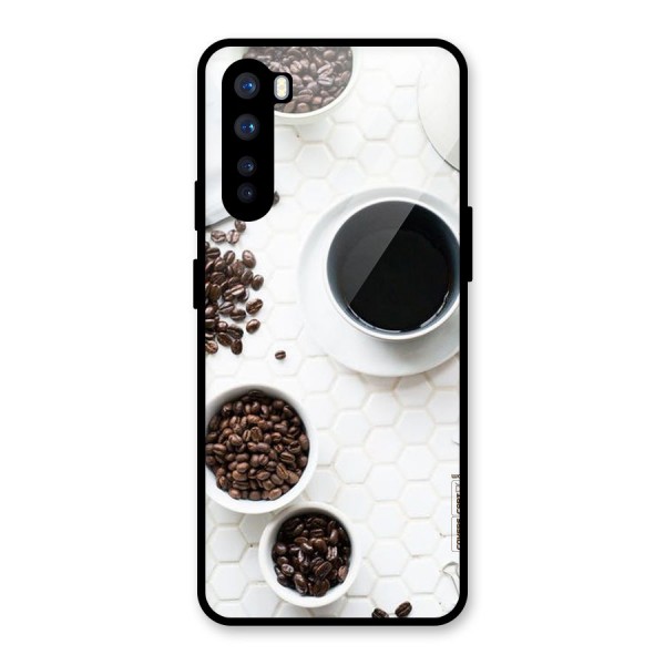 Live Coffee Glass Back Case for OnePlus Nord