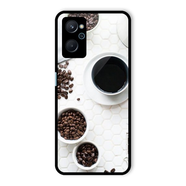 Live Coffee Glass Back Case for Realme 9i