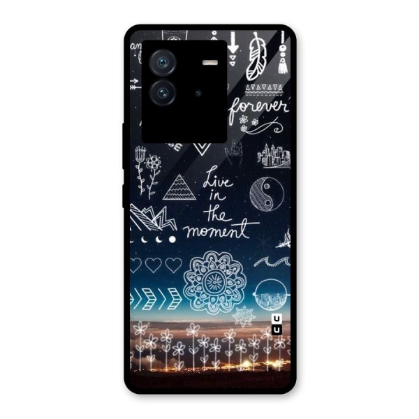 Live In The Moment Glass Back Case for Vivo iQOO Neo 6 5G