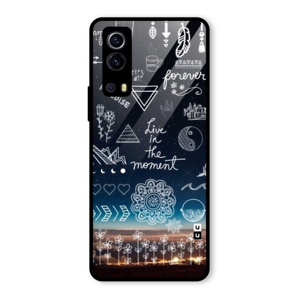 Live In The Moment Glass Back Case for Vivo iQOO Z3