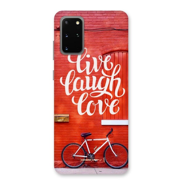 Live Laugh Love Back Case for Galaxy S20 Plus