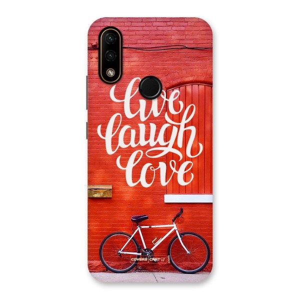 Live Laugh Love Back Case for Lenovo A6 Note