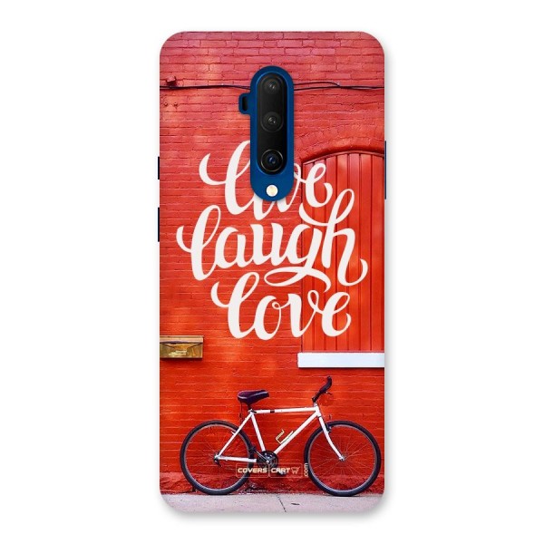 Live Laugh Love Back Case for OnePlus 7T Pro