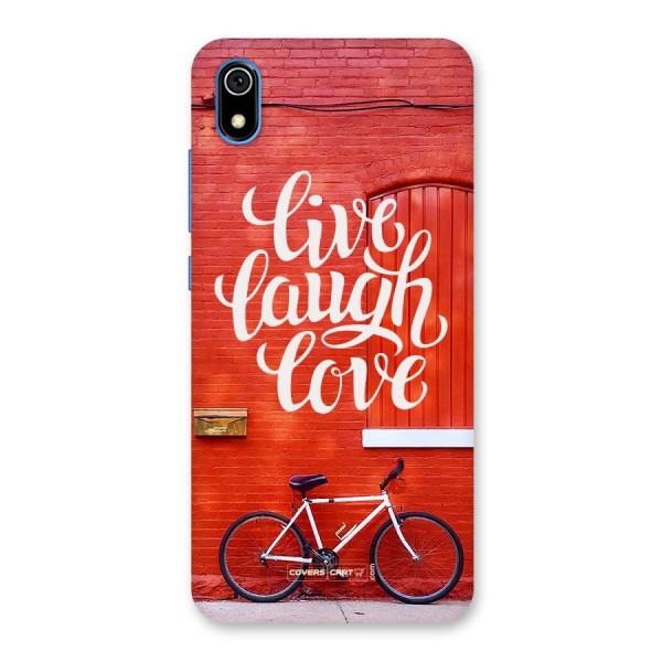 Live Laugh Love Back Case for Redmi 7A