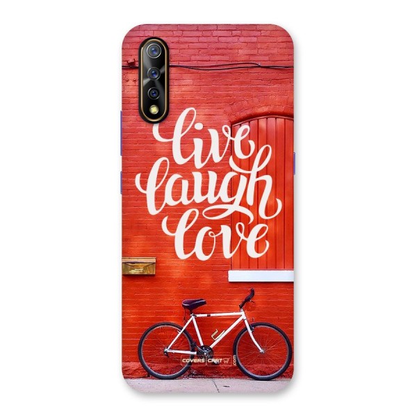 Live Laugh Love Back Case for Vivo Z1x