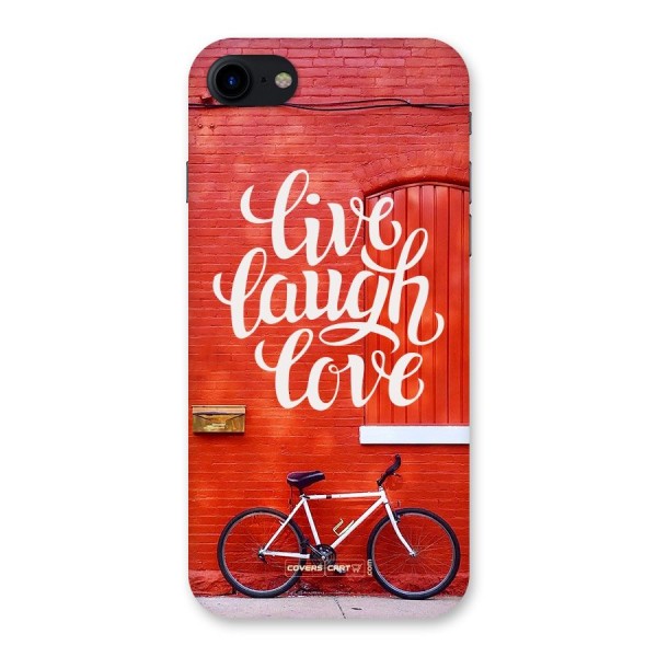 Live Laugh Love Back Case for iPhone SE 2020